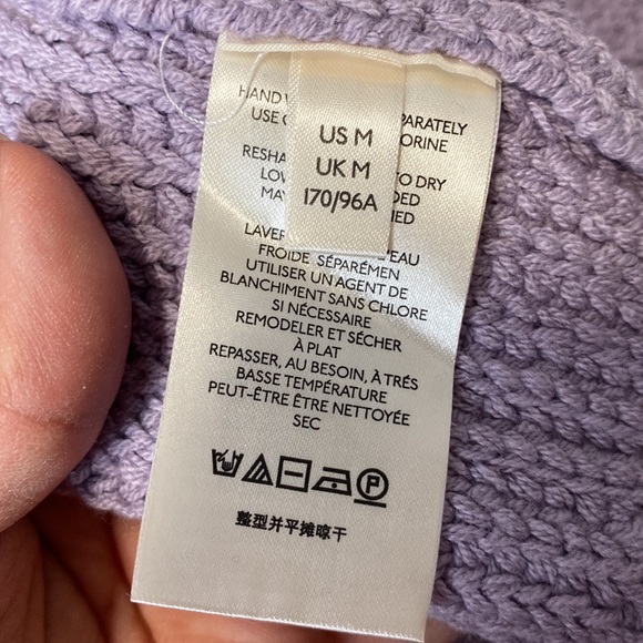 Free People Lavender Long Cardigan - Picture 5 of 7